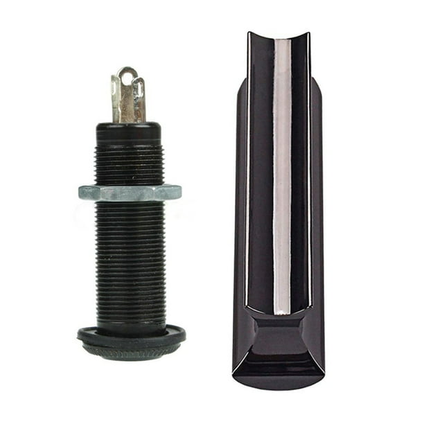 Guitar / Bass Cylinder Flush Mount Output & Stainless Steel Guitar