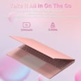 thumbnail image 6 of 15.6" Rose Gold Laptop, (Win 11 Pro + Office 2019), Celeron J4125, 12GB DDR4 RAM, 512GB SSD, FHD IPS Display, Backlit Keyboard, Fingerprint Reader, USB 3.0, HDMI, 6 of 9