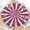 4thjul-rays, variant on Christmas Round Fitted Tablecloth with Elastic Edge,Water-Resistant Wipeable Red Xmas Winter Snowman Snowflake Blue Trees Table Cover for 40-44" Stretch Table Cloth for Dinner Indoor Outdoor Party