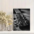 thumbnail image 2 of Acoustic Guitar Headstock Canvas Print, Wall Art for Living Room, Bedroom, Music Room, Cafe, Studio, Office, Bar, 2 of 8
