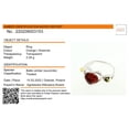 thumbnail image 3 of Sterling Silver and Baltic Green and Honey Amber Ring "Loving Heart", 3 of 6