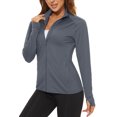 thumbnail image 2 of TACVASEN Women's UPF50+ UV Sun Protection Quick Dry Hiking Shirts Dark Gray 2XL, 2 of 7