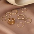 thumbnail image 3 of HAHDAXIA Stocking Stuffers for Teens Gold Stackable Rings Set for Women Vintage Knuckle Rings for Teen Girls Midi Rings Pack Statement Bohemian Stacking Rings for Women Multiple Rings Pack, 3 of 7