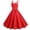 Red, variant on Summer Dresses for Women Sundresses for Women Women Casual Sleeveless 1950S Housewife Evening Party Prom Dress Womens Dresses S-XXL