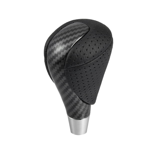 Perilla de Cambio Automático Unique Bargains Fibra de Carbono Negro