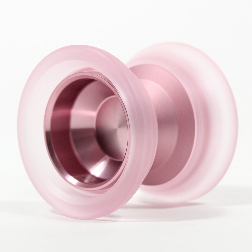 W1LD (Worldwide 1nnovative Leading Design) Wilderness PR Yo-Yo - 6061 Aluminum Yo-Yo with PC Rims (Pink w/Pink PC Rims)