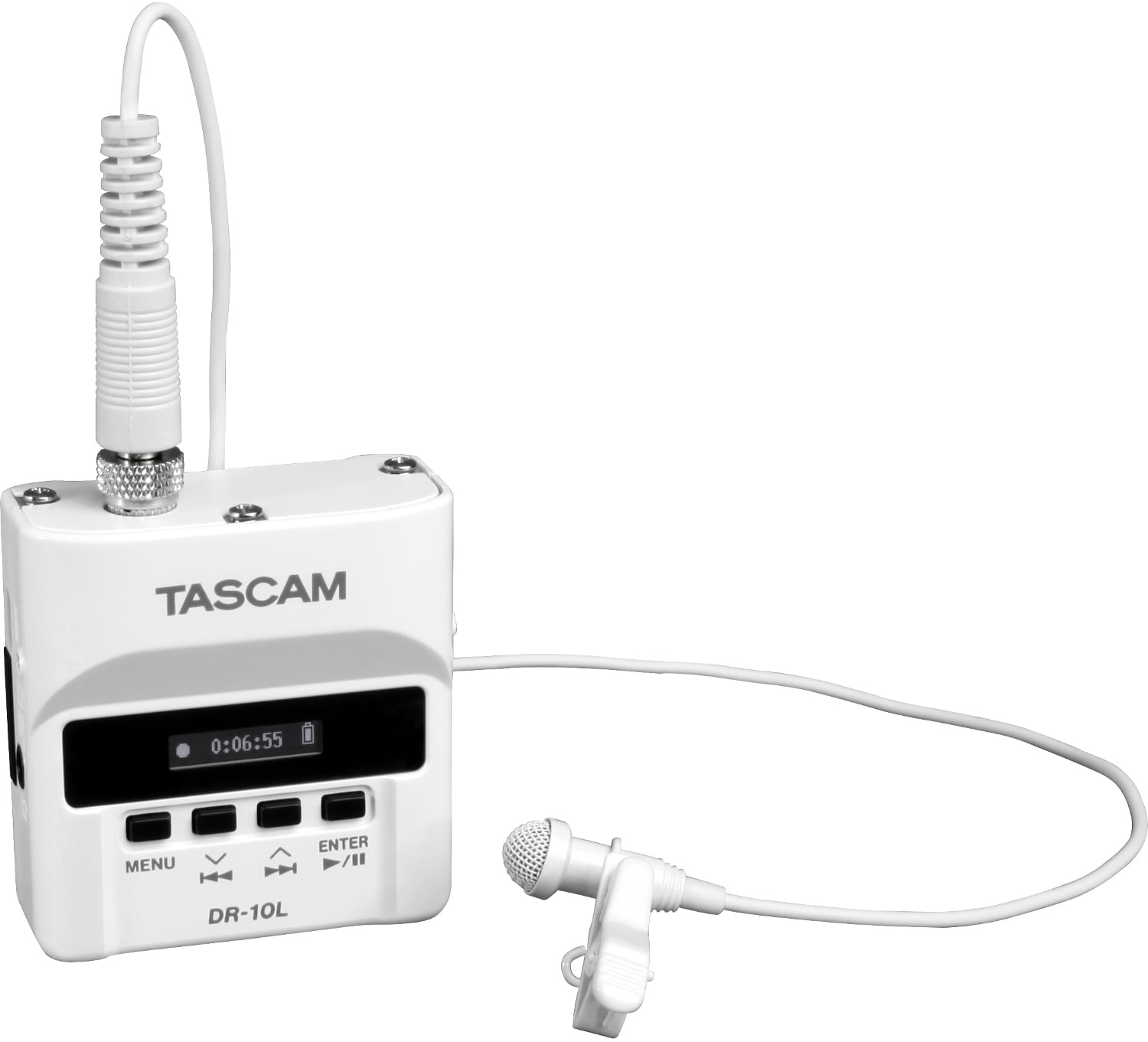 TASCAM DR10L Channel Portable Studio Recorder (White)