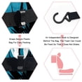 thumbnail image 3 of Print Mini Trash Can Car Garbage Can Trash Can for Car - Foldable, with Lid, Leak-Proof, Hanging Storage Bag, 3 of 6