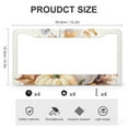 thumbnail image 3 of License Plate Frames Watercolor Fall Pumpkin Car Front License Plate Frame 2 PCS Autumn Harvest Thanksgiving Aluminum Metal License Plate Frame Gift for Dad, 3 of 6