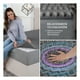 thumbnail image 4 of Esquimal Colchoneta Memory Foam 7.6 Cms. Topper 7 Zonas Matrimonial Color Gris, 4 of 6