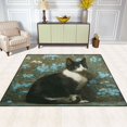 Photo inspiration: Visual Reference: Wobogo Tuxedo Cat Carpet Non Slip Rugs Soft Doormat 63
