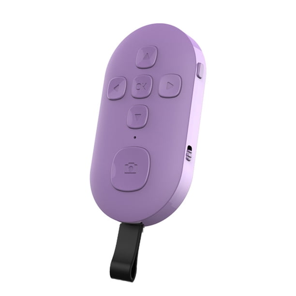 Página Flipping Corto Video Controlador la dedos inalámbricos Deseables 7 Llaves Compatibles con el diente 5.0 Tipo-C Recargable Ligera para iOS/Android Blue