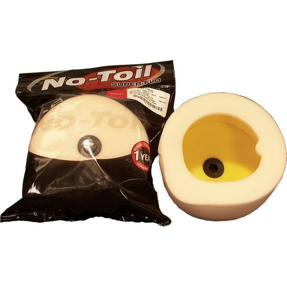 No Toil Dual-Stage Foam Air Filter for Honda TRX 200/SX ATV - Flame Laminated, Made in USA (320-09)