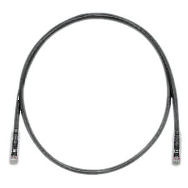 Panduit Tx6 Plus Patch Cable Rj-45 (m) To Rj-45 (m) 7 Ft Utp Cat 6 Booted, Stranded Black
