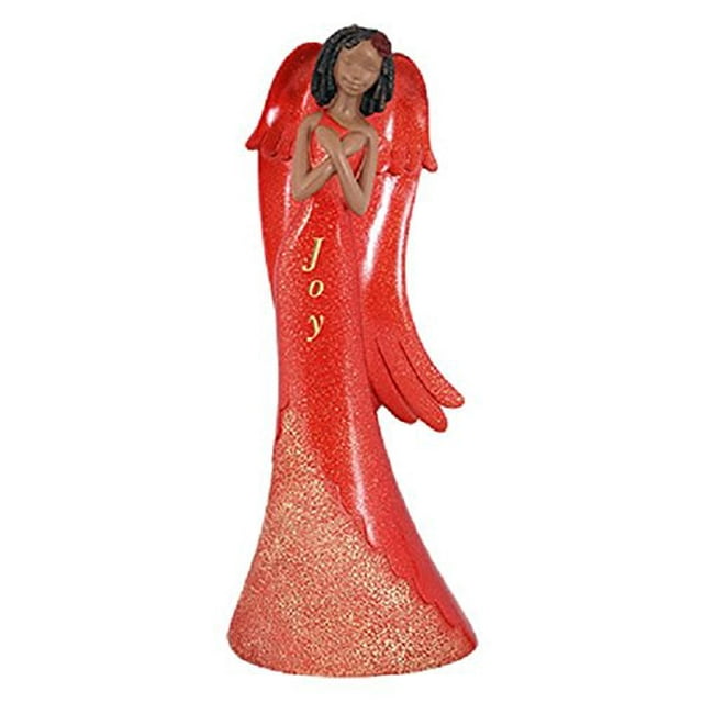 Ebony Treasures Ange de Joie en Figurine Rouge