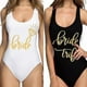 thumbnail image 2 of Suministros para despedida de soltera, traje de baño de una pieza para novia y equipo de novia, traje de baño para mujer, ropa de playa, novia a, 2 of 4