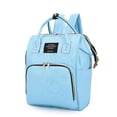thumbnail image 1 of Bolsa de mamá bolsa de cochecito mochila bolsa de almacenamiento 3 en 1 hombros mochila bolso femenino bebé madre botella bolsa de gran capacidad, 1 of 5