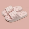 thumbnail image 2 of Xunlbb Lightweight Sandals for Women Comfort Non-Slip Pillow House Sandals Waterproof Shower Shoes Indoor Slides Bathroom Sandals Slip On Slide Sandals Easy to Clean 36-38, 2 of 5