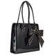 thumbnail image 2 of Bolsa Tote Bjx Fashion Charol Negro Elegante 31x35x15 cm, 2 of 4