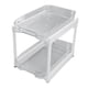 thumbnail image 1 of Organizador de cesta de gabinete deslizante para baño y cocina, almacenamiento de 2 niveles debajo del fregadero, 1 of 10