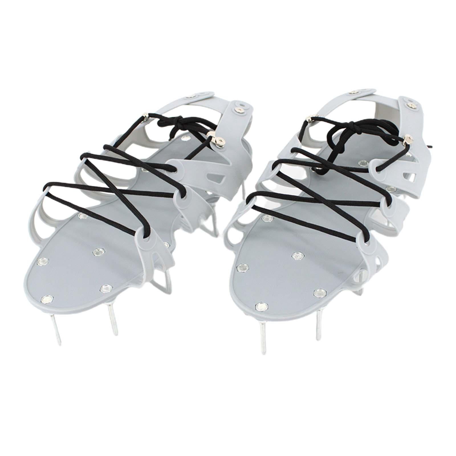 YWMJZEU Lawn Aerator Shoes, Nails Lawn Sandals, Size Fits All Lawn Aerating Sandals, for