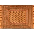 thumbnail image 1 of Ahgly Company Indoor Rectangle Southwestern Orange Country Area Rugs, 7' x 9', 1 of 1