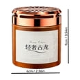 thumbnail image 6 of Solid Car Air Freshener Can, Long Lasting Natural Car Perfume Gel Odor Eliminator for Auto Dashboard Home Closet Use, 6 of 7