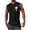 Black, variant on Akmaiox Men's Palm Tree Sunset Graphic Tank Top Casual Workout Muscle Sleeveless Shirts for Summer Beach Sports S-XXL