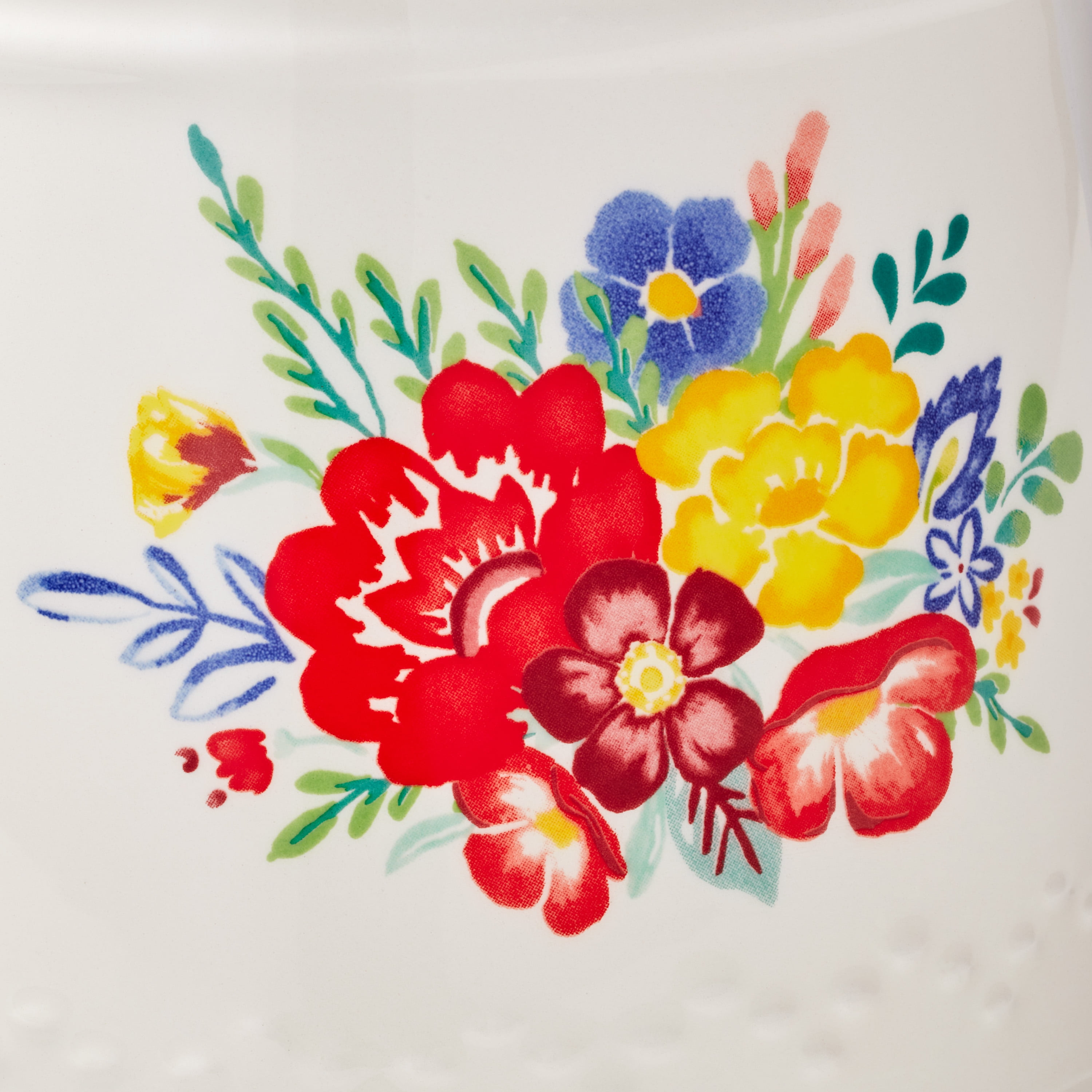 The Pioneer Woman 6-Inch Blue & White Watering Can Ceramic Planter