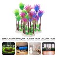thumbnail image 2 of Mobutofu 3Pcs Micro Landscape DIY Aquatic Decoration Green Plastic Plants, 2 of 4