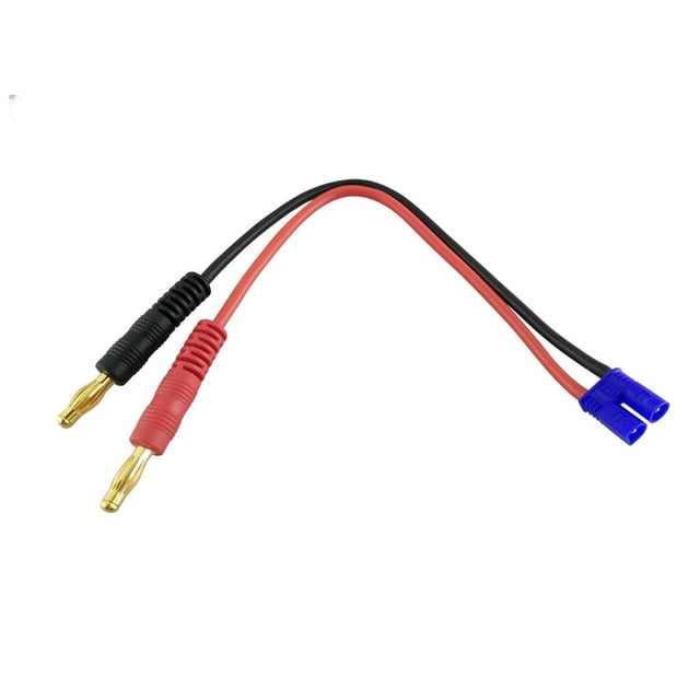 16AWG B6 Cable de Carga de Batería EC2 al Enchufe de Plátano para H501S RC Quadcopter Partes Hugo Cable de carga RC Drone