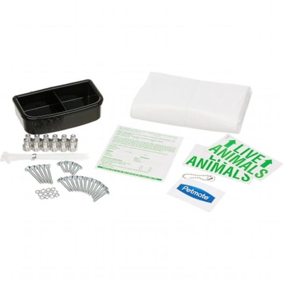 Petmate Inc-Carriers-Complete Airline Kennel Travel Kit