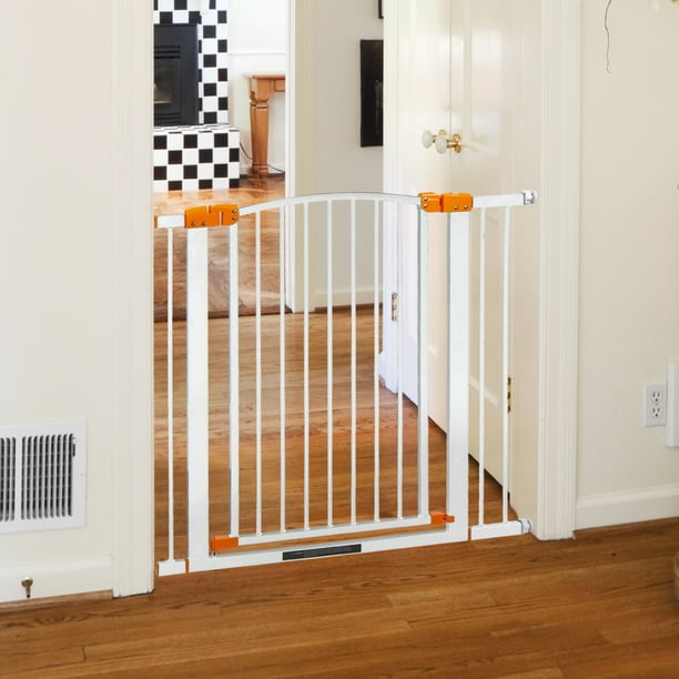 Extra Wide Baby Gate, 28"36.5" Walk Thru Baby Safety Gate, Retractable
