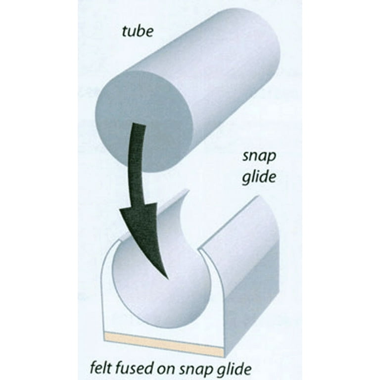 Snap on felt chair glides hotsell