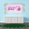 thumbnail image 3 of Animal Wall Decals for Care Taker Daycare - A Happy Pooch Dog DIY & Creativity Boy Girl Bedroom Wall Sticker - Size: 20 In x 10 In, 3 of 5