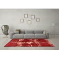 thumbnail image 3 of Ahgly Company Indoor Square Persian Orange Bohemian Area Rugs, 4' Square, 3 of 4