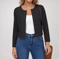 thumbnail image 2 of Brqkzdu Knit Cardigan Sweater for Womens Fall Long Sleeve Casual Button Down Cardigans Breathable Loose Comfy Lightweight Cardigan Outerwear, 2 of 9