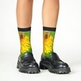 thumbnail image 4 of Naloa Bees Pollinates A Yellow Dandelion Kids Socks Unisex Kids and Toddlers' Crew Socks, ,1 Pairs, 4 of 5
