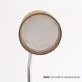 thumbnail image 6 of ENERGETIC 3.5W LED Desk Lamp Cool White Corded Adjustable Gooseneck Gold Finish, 6 of 7