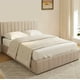 thumbnail image 3 of Zocalo Base de Cama  Full Size | Cama con Almacenamiento, Respaldo Ajustable y 4 Cajones-Beige, 3 of 9