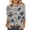 *8-Multicolor, variant on VBVC Women's 3/4 Sleeve Vintage Floral Tops,Ladies Lightweight Boho Pullover,Workout T-Shirts for Women,Multicolor,Size M