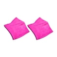 thumbnail image 1 of 2 fundas de gamuza para zapatos de stripper de pole dance, antiarañazos y antideslizantes. Rosa roja XL, 1 of 5