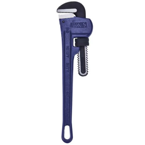 IRWIN VISE-GRIP 274101 10" Cast Iron Pipe Wrench, 1-1/2" Jaw