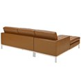 thumbnail image 3 of Modway Loft Leather Right-Arm Corner Sectional Sofa, Multiple Colors, 3 of 4
