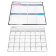 thumbnail image 3 of 26-27 1 Set of Creative Weekly and Monthly Planning Magnetic Boards Erasable Memo Boards, 3 of 3