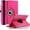 Hot Pink, variant on iPad 10th Generation Case (2022) Rotating Folio Case - Slim 360 Degree Rotating Protective Kick Stand Cover with Auto Sleep/Wake for iPad 10th Gen, A2696 A2757 A2777 -Black