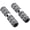 Black, variant on RIXUNO 1 Pairs Aluminum Alloy Bike Pegs for Mountain Bike Cycling Rear Stunt Pegs Fit Red