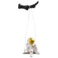 thumbnail image 4 of 2x Decorative Resin Astronaut Figurines Outer Space Bedroom Shelf Wall Decor Sunnimix none, 4 of 5