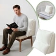 thumbnail image 1 of REK Headboard Pillow Soft Support Cushion For Bedside Ideal Backrest For Reading Or Using Phone Removable Cover For Easy Cleaning Perfect Large Lumbar Support For Comfort, 1 of 7