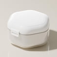 thumbnail image 4 of Dvruxg Denture Case - Portable Leakproof False Teeth Container Denture Cup With Lid, Portable Denture Cup | Denture Bath Case, Waterproof Dentures Case, Denture Container for Home, Offices, 4 of 5